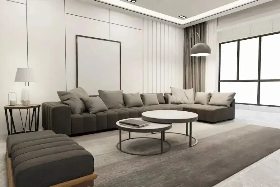 Lựa chọn đồ trang trí phù hợp với tone màu của căn phòng
