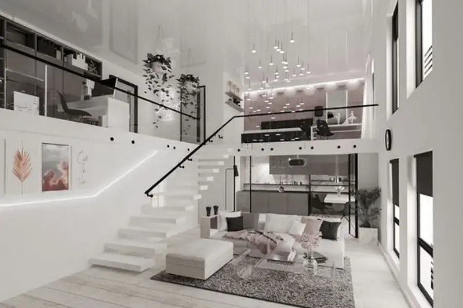 Lựa chọn màu sắc của bậc tam cấp phù hợp với phong thủy