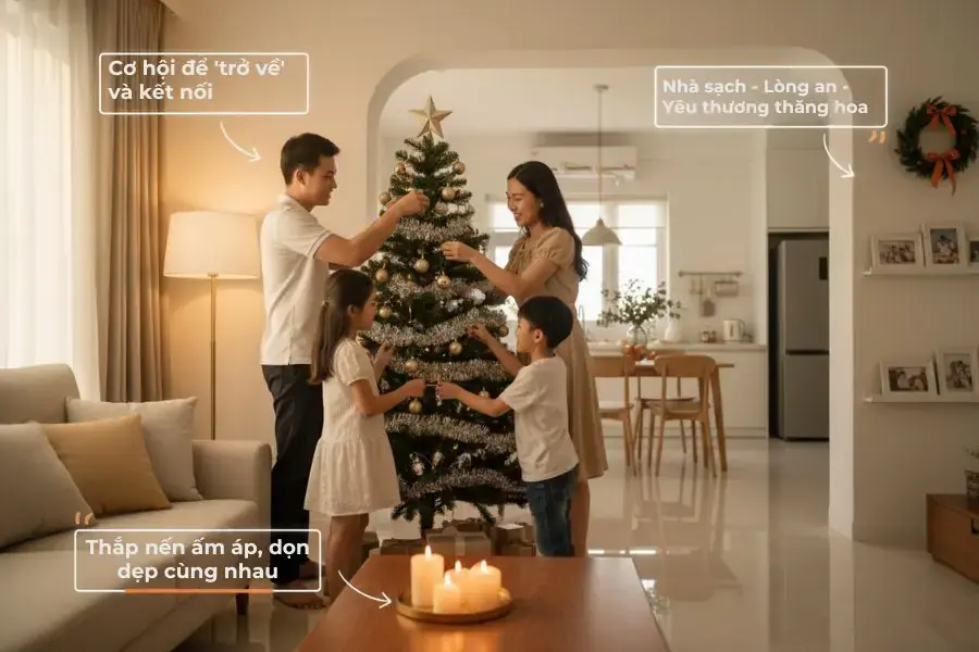 Giáng sinh tại mỗi gia đình cũng mang những ý nghĩa khác biệt.