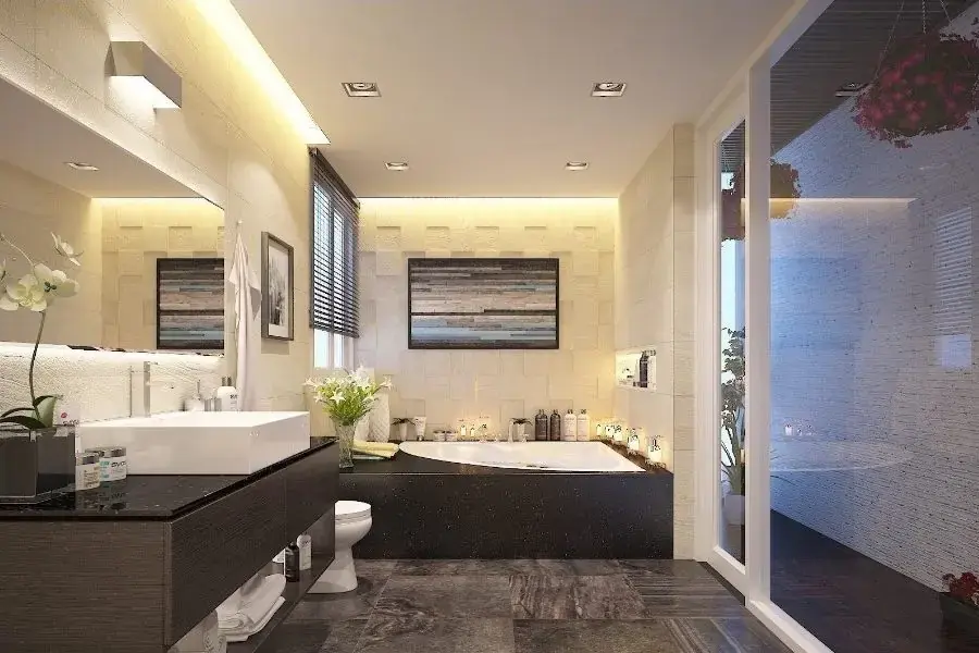 Nên tránh đặt toilet ở hướng Nam, Tây Nam, Đông Bắc 