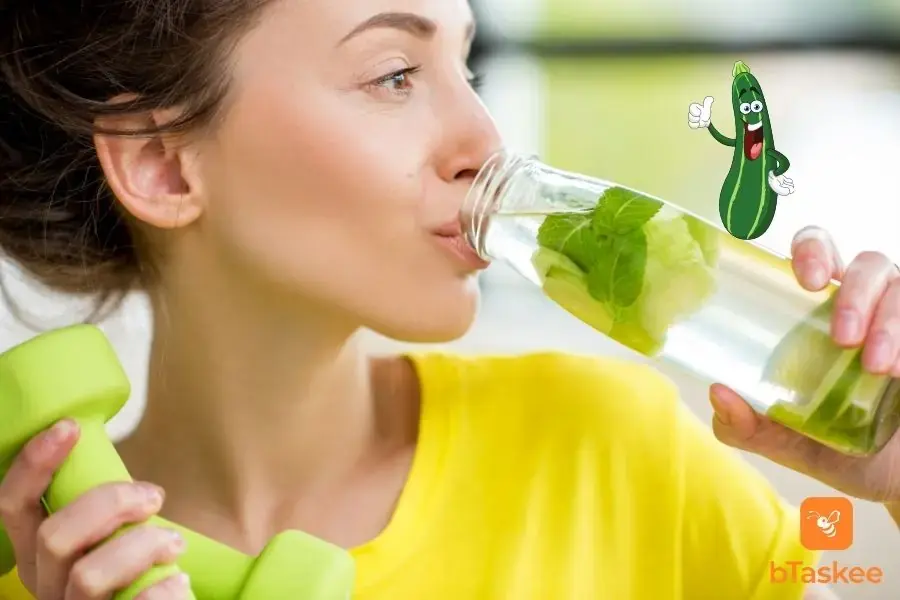 100g bí ngòi chứa hơn 90% nước tốt cho cơ thể
