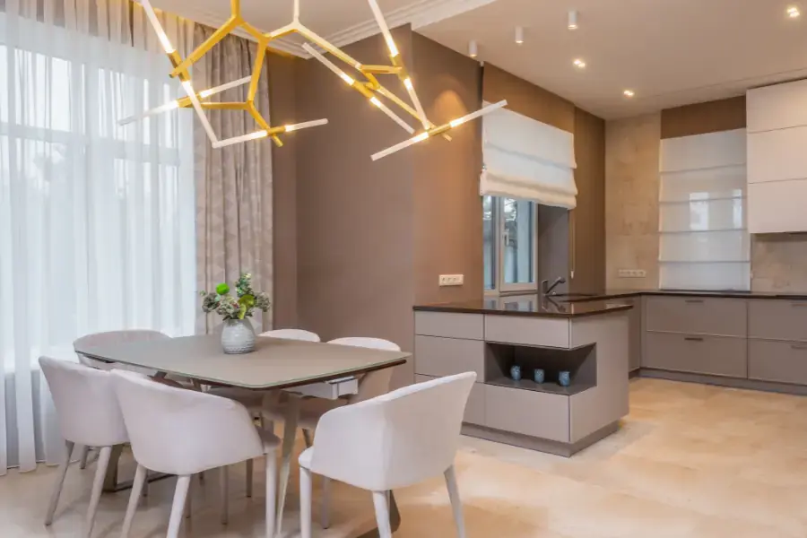 Căn hộ Studio với tông chủ đạo nền trắng tạo cảm giác tinh tế