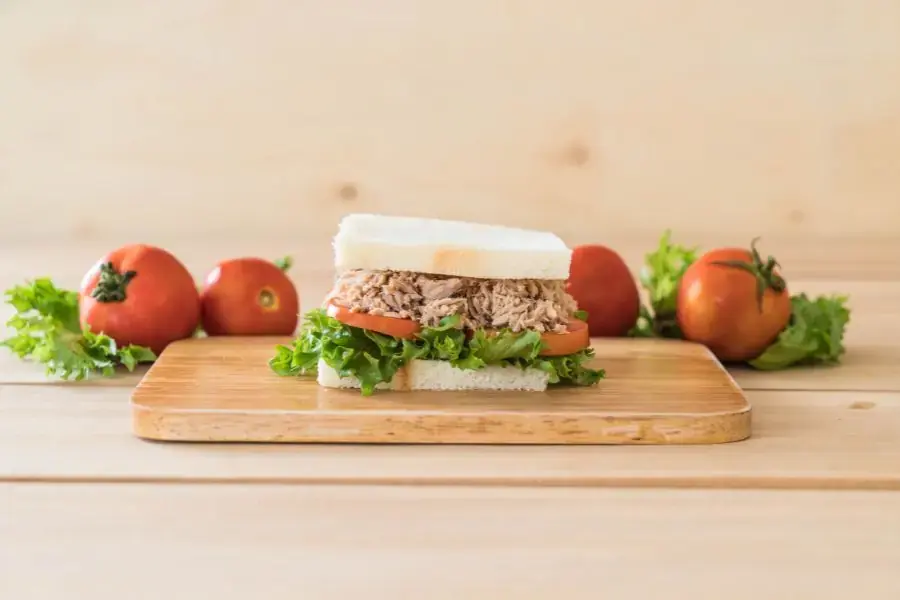 Sandwich cá ngừ hộp là món ăn đơn giản, thích hợp cho ngày bận rộn.