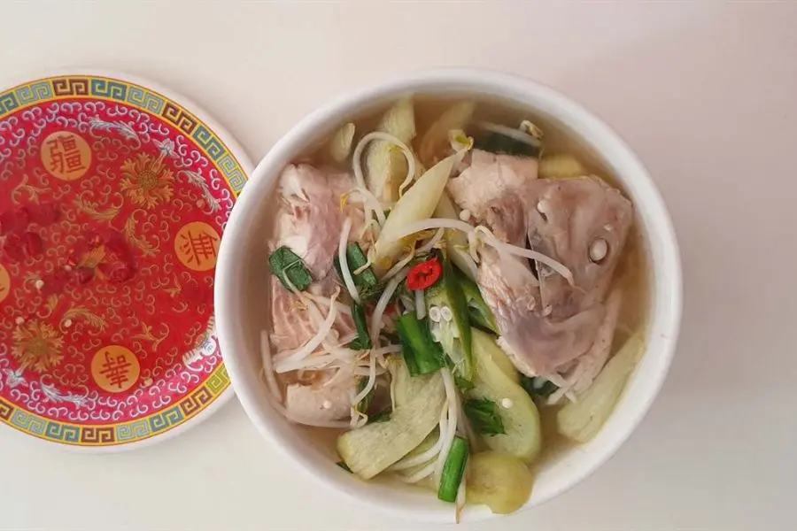 Canh chua cá diêu hồng - món canh ngày Tết giải ngán rất hiệu quả.