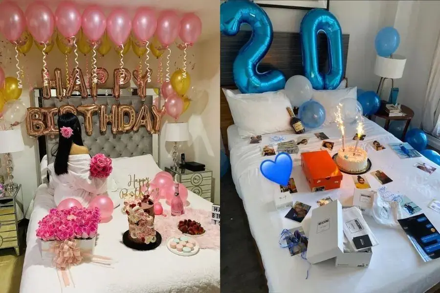 Lựa chọn màu sắc trang trí cho bữa tiệc theo sở thích của chủ nhân