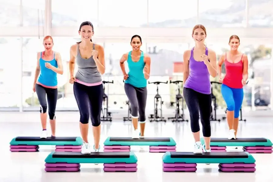 Tập thể dục aerobic giúp đốt cháy mỡ thừa hiệu quả.