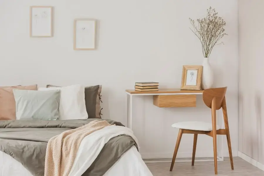 Sử dụng màu trắng làm chủ đạo cho phòng trọ phong cách Hàn Quốc
