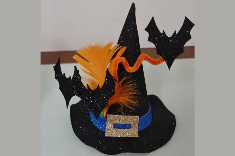 Phụ kiện mũ phù thủy trang trí Halloween.