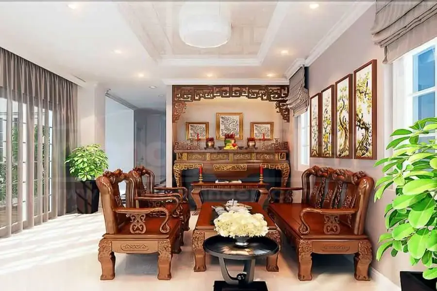 Nên đặt bàn thờ ở nơi khô ráo, hợp phong thủy