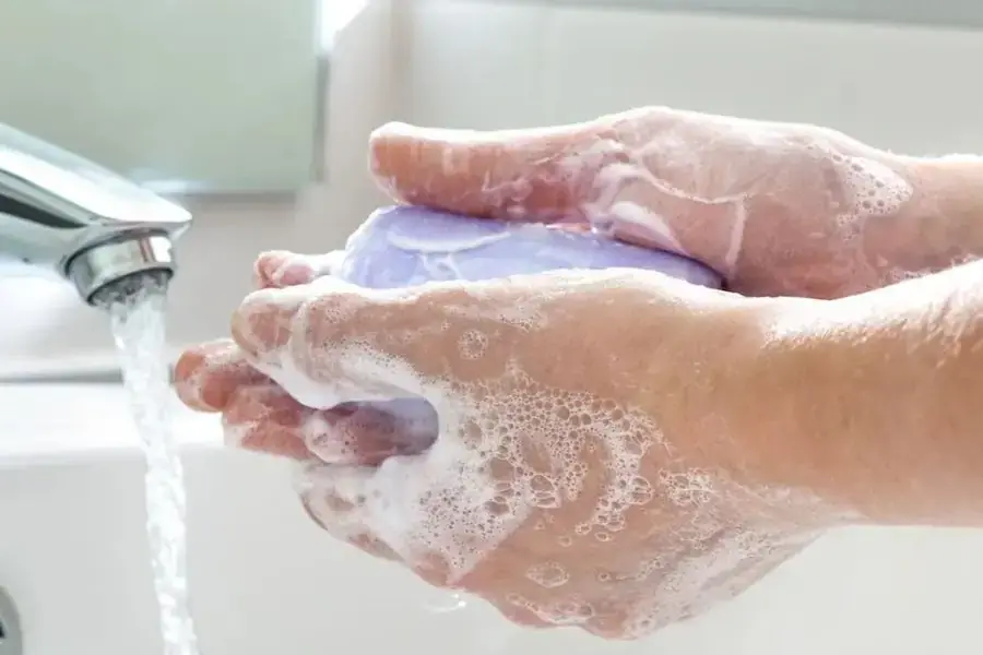 Vệ sinh tay sạch sẽ