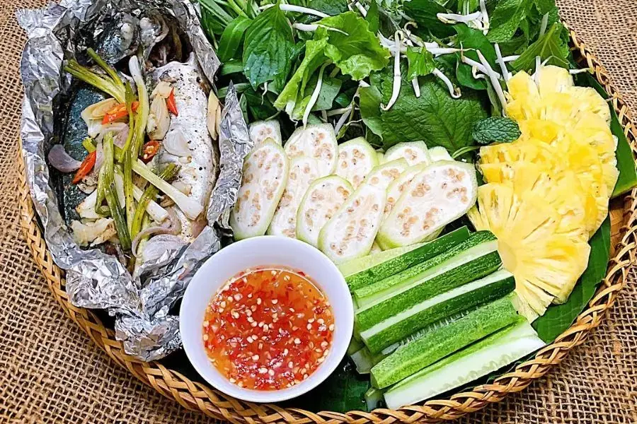 Cá hấp cuốn bánh tráng thơm ngon, đầy dinh dưỡng