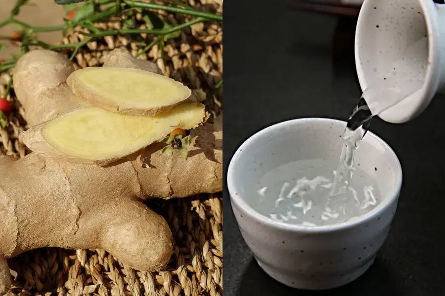 Sử dụng gừng và rượu để loại bỏ mùi tanh của ghẹ