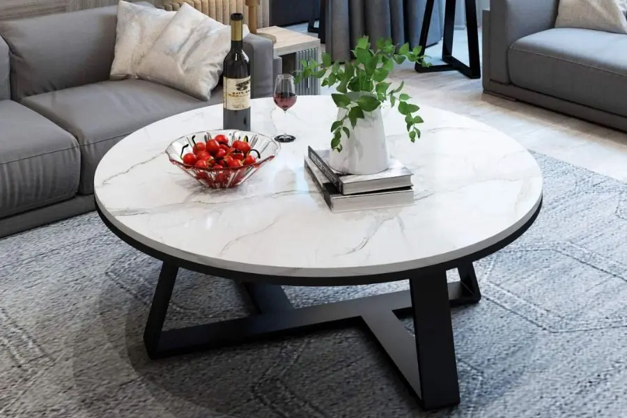 Bàn sofa tròn tinh tế cho ngôi nhà của bạn.