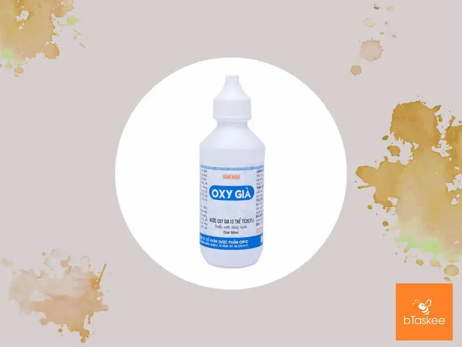 Oxy có tính tẩy mạnh chỉ nên sử dụng một lượng vừa đủ