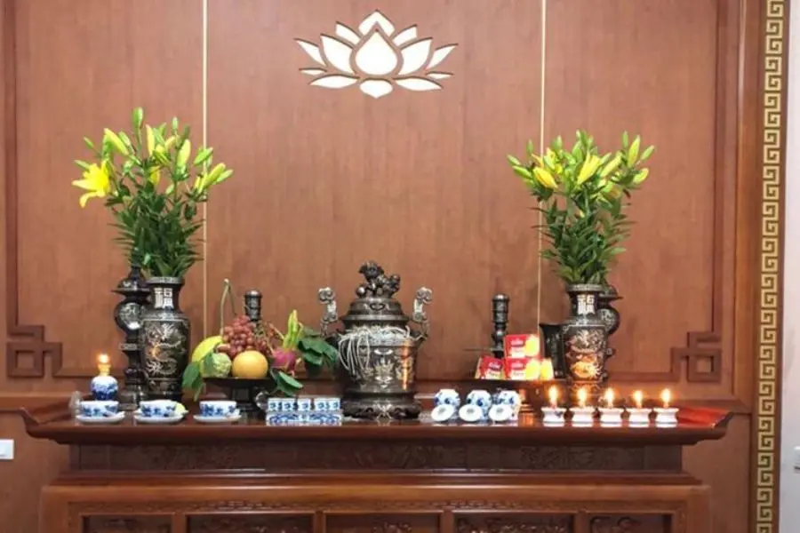 Mâm hương hoa