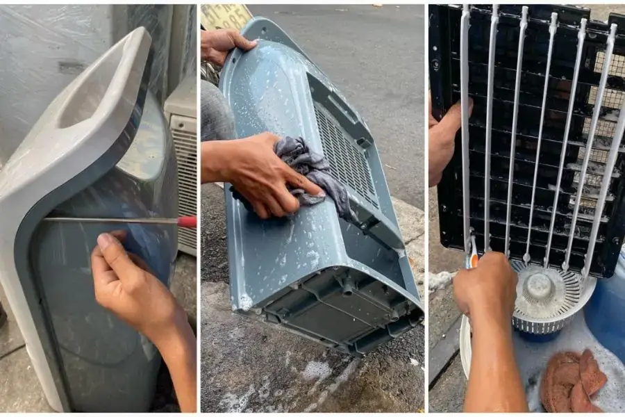 Một số điều cần lưu ý khi vệ sinh quạt điều hòa