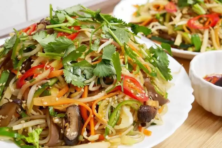 Gỏi chay nấm
