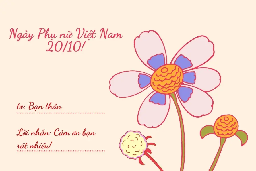Tùy vào mức độ thân thiết mà hãy thể hiện lời cảm ơn cho phù hợp nhé!