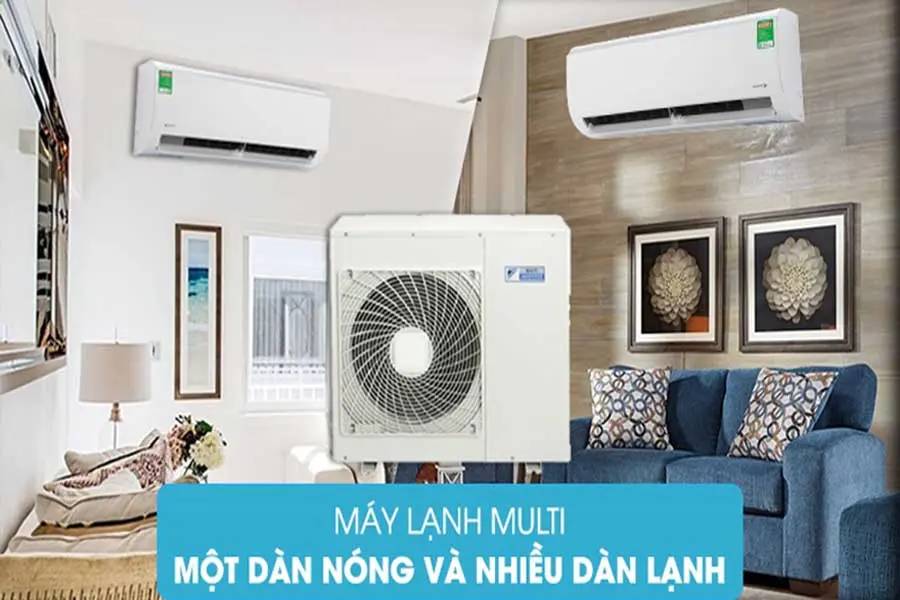 Định nghĩa máy lạnh multi