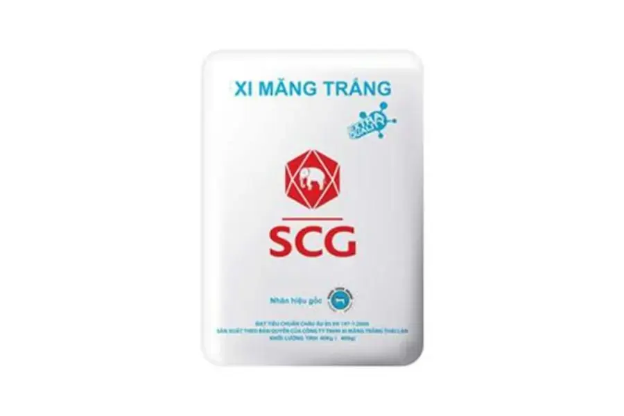 Xi măng trắng con voi SCG