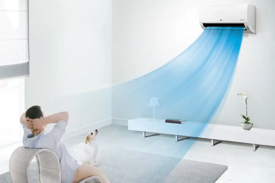 Máy lạnh hoạt động hiệu quả khi không có vật cản (Nguồn: dienlanhtiennhan)