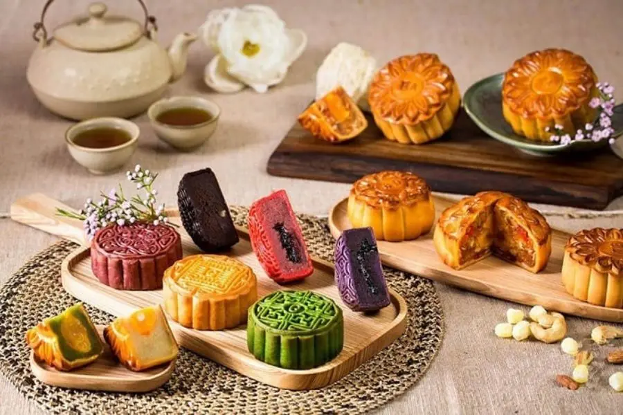 Những chiếc bánh đầy màu sắc làm bạn không thể rời mắt. (Nguồn ảnh: Sưu tầm)