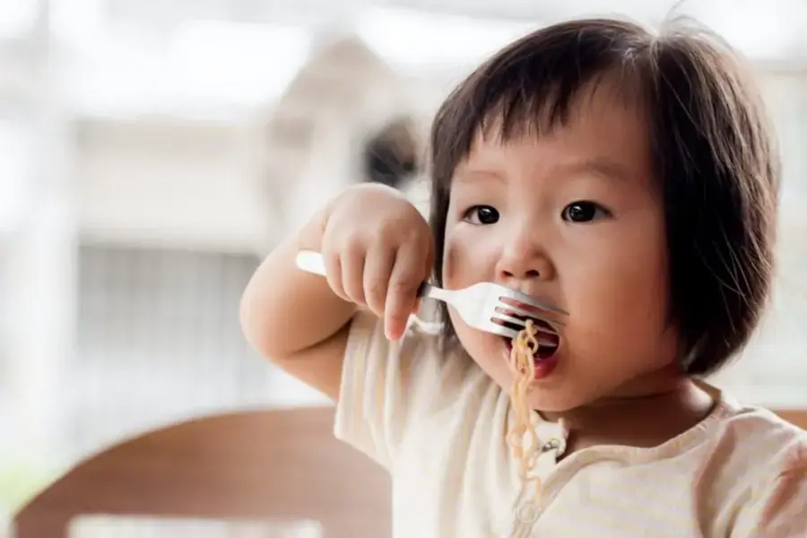 Bé nhận biết được thêm nhiều mùi vị 