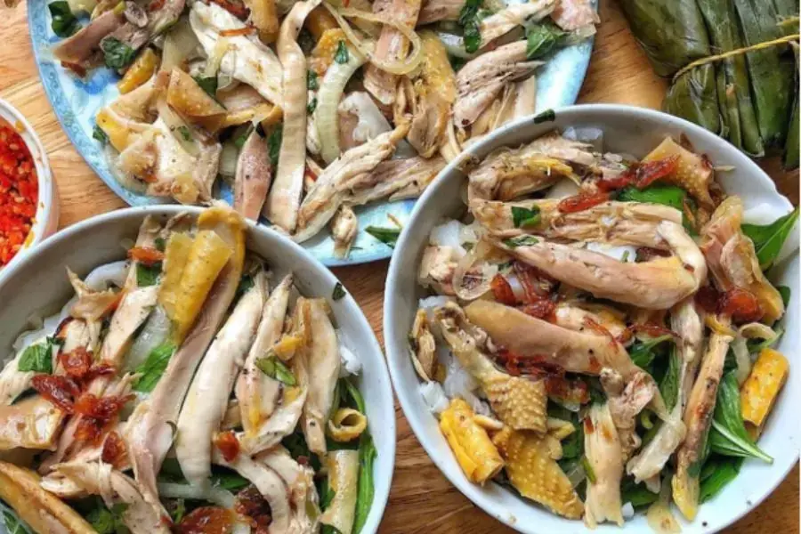 Món bánh ướt dẻo thơm