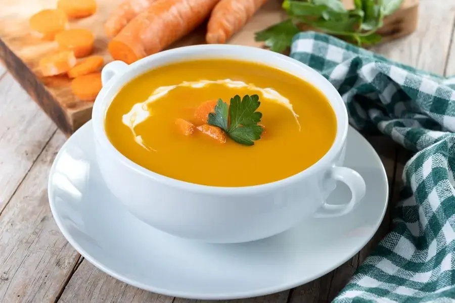 Cà rốt nghiền cho bé