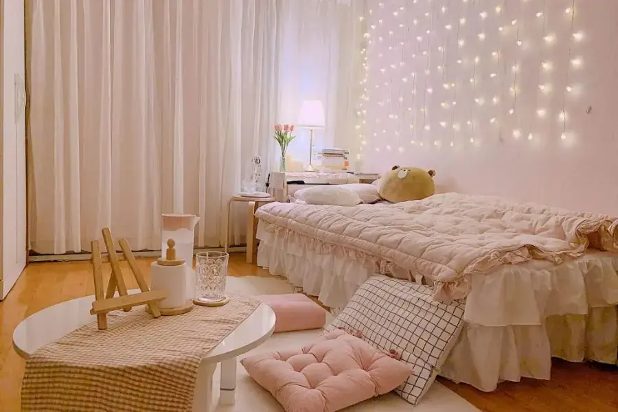 Mẫu trang trí phòng trọ phong cách Hàn Quốc dễ thương, ấm cúng