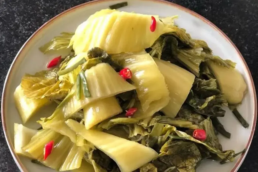 Dưa cải vàng giòn