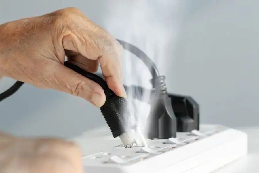 Hệ thống điện nổi bị quá tải do có quá nhiều đồ dùng điện hoạt động