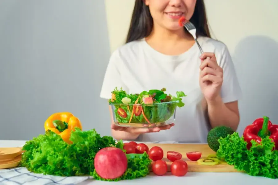 Bổ sung nhiều thực phẩm có chứa chất xơ, protein khi giảm cân