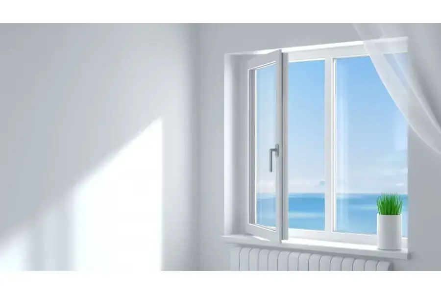 Cửa sổ từ kính chịu nhiệt, chịu lực cực tốt