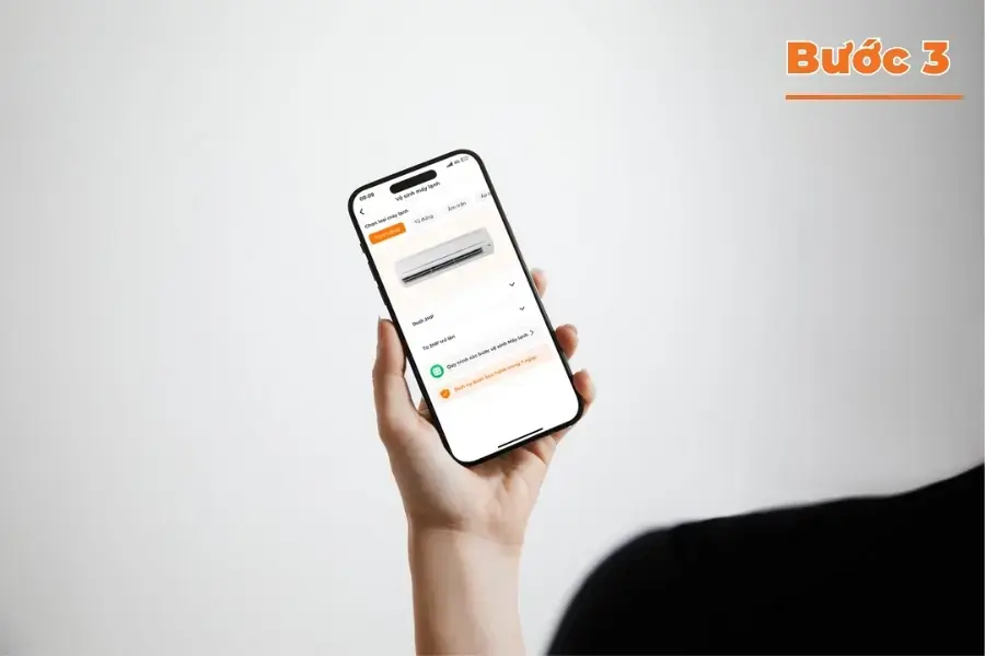 Chọn công suất của máy lạnh.
