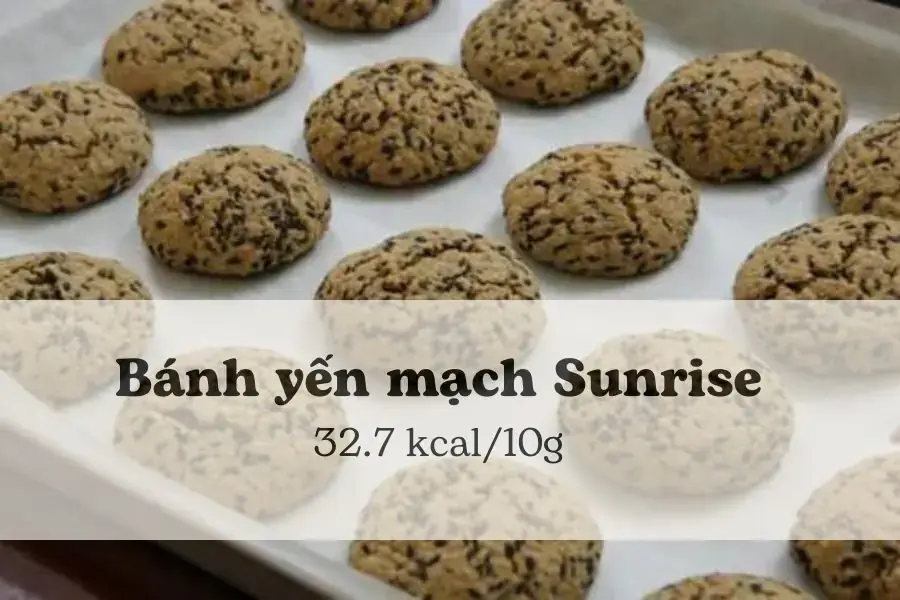Thưởng thức yến mạch Sunrise bạn sẽ có cảm giác no lâu hơn.