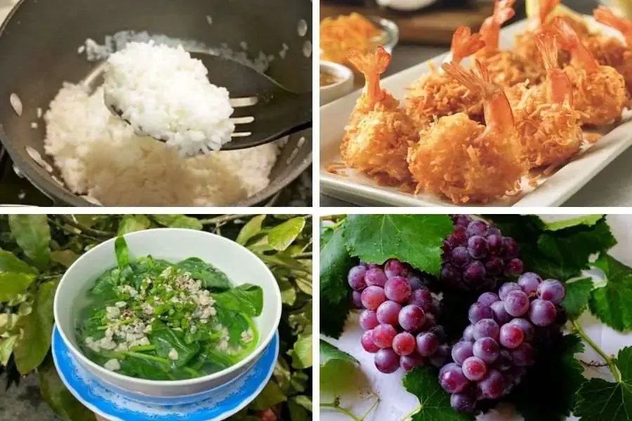 Thực đơn cơm nát cho bé 8 tháng tuổi ngày thứ 10 của mẹ Mai Ngọc đầy hấp dẫn