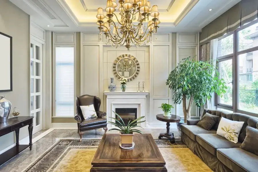 Sử dụng gỗ trong không gian phong cách luxury