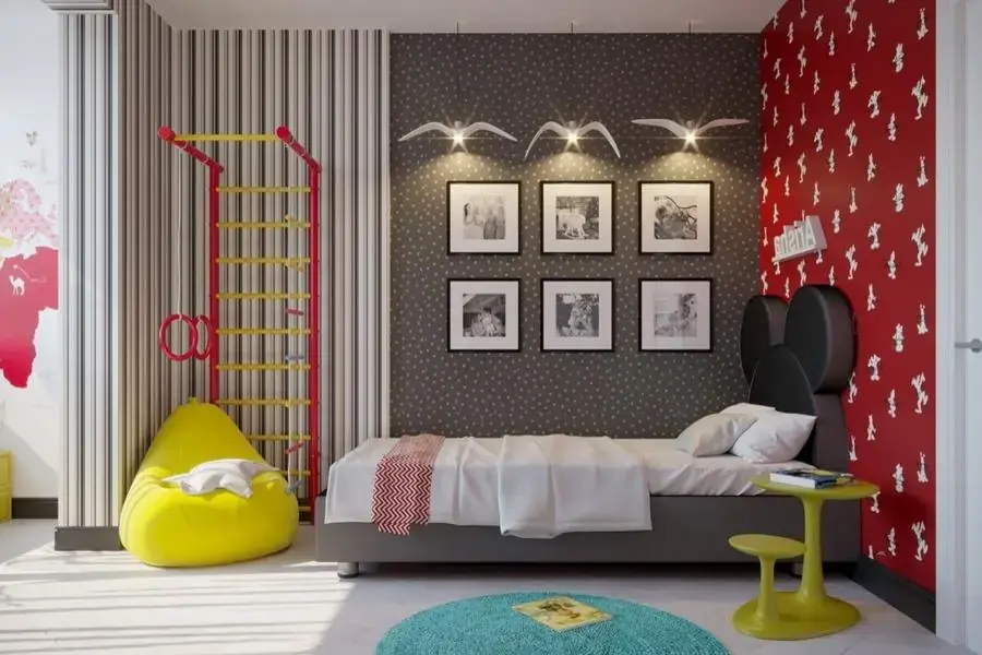 Phong cách phòng ngủ cổ điển cho bé trai 10 tuổi