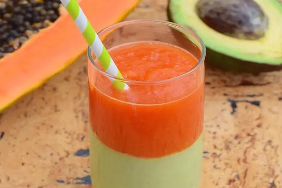 Sinh tố đu đủ thức uống lành mạnh ít calories
