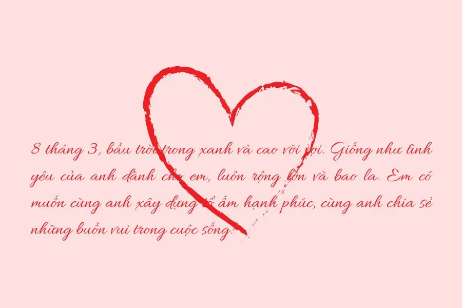 Caption, status 8/3 thả thính siêu chất lượng.