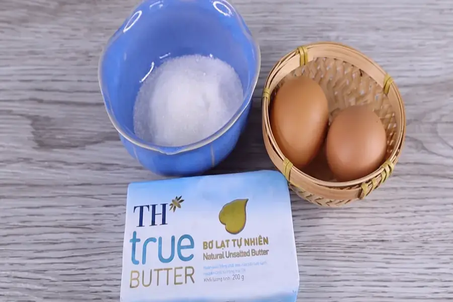 Nguyên liệu món kem trang trí