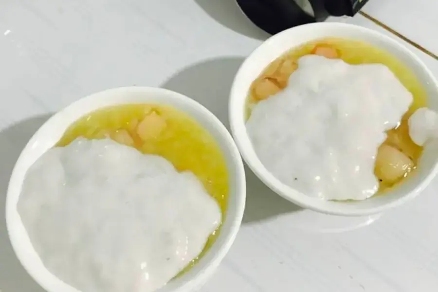 Chè củ năng đậu xanh béo bùi, thơm ngon