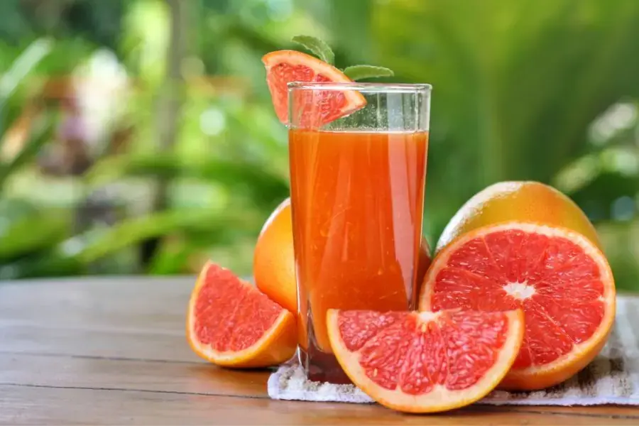 Nước ép từ bưởi thơm ngon được nhiều người yêu thích