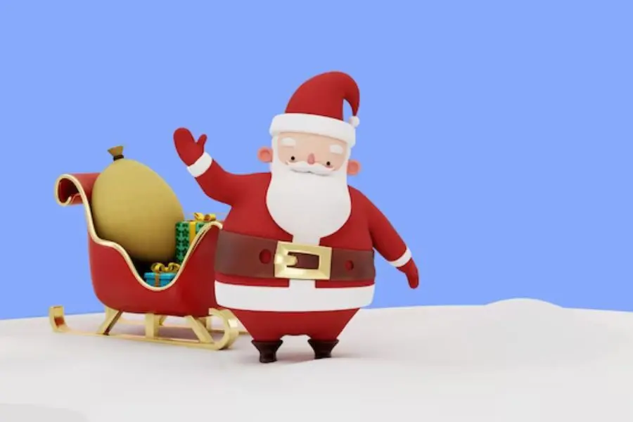 Mô hình ông già Noel tự làm sẽ thể hiện được thành ý của bạn.