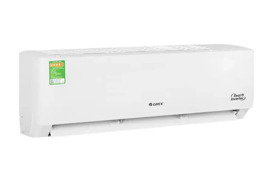 Thiết kế máy lạnh Gree GWC12QC-K3DNA5G nhỏ gọn, phù hợp với không gian phòng ngủ