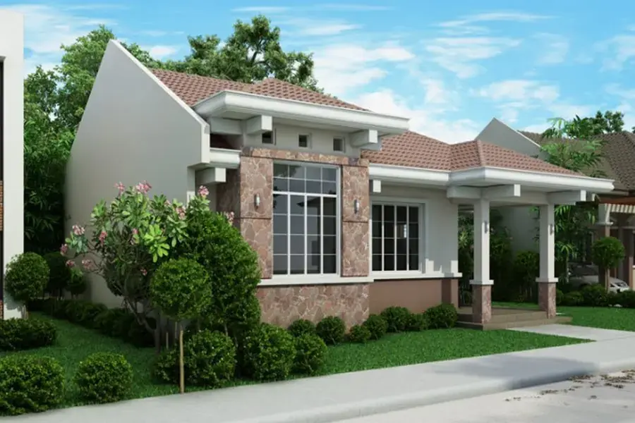 Phối theo bảng màu giúp ngôi nhà trông hài hòa 