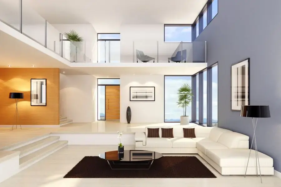 Penthouse có thể có 1 hoặc 2 tầng, diện tích rộng lớn, trần nhà cao rộng