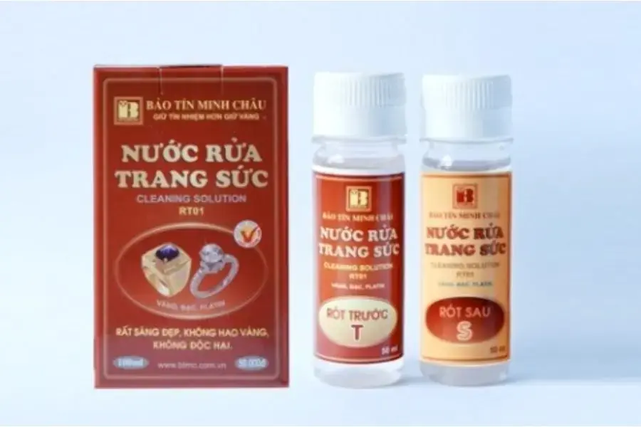 Dung dịch tẩy rửa trang sức