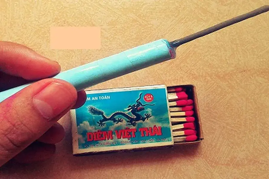 Diêm là nguyên vật liệu chính